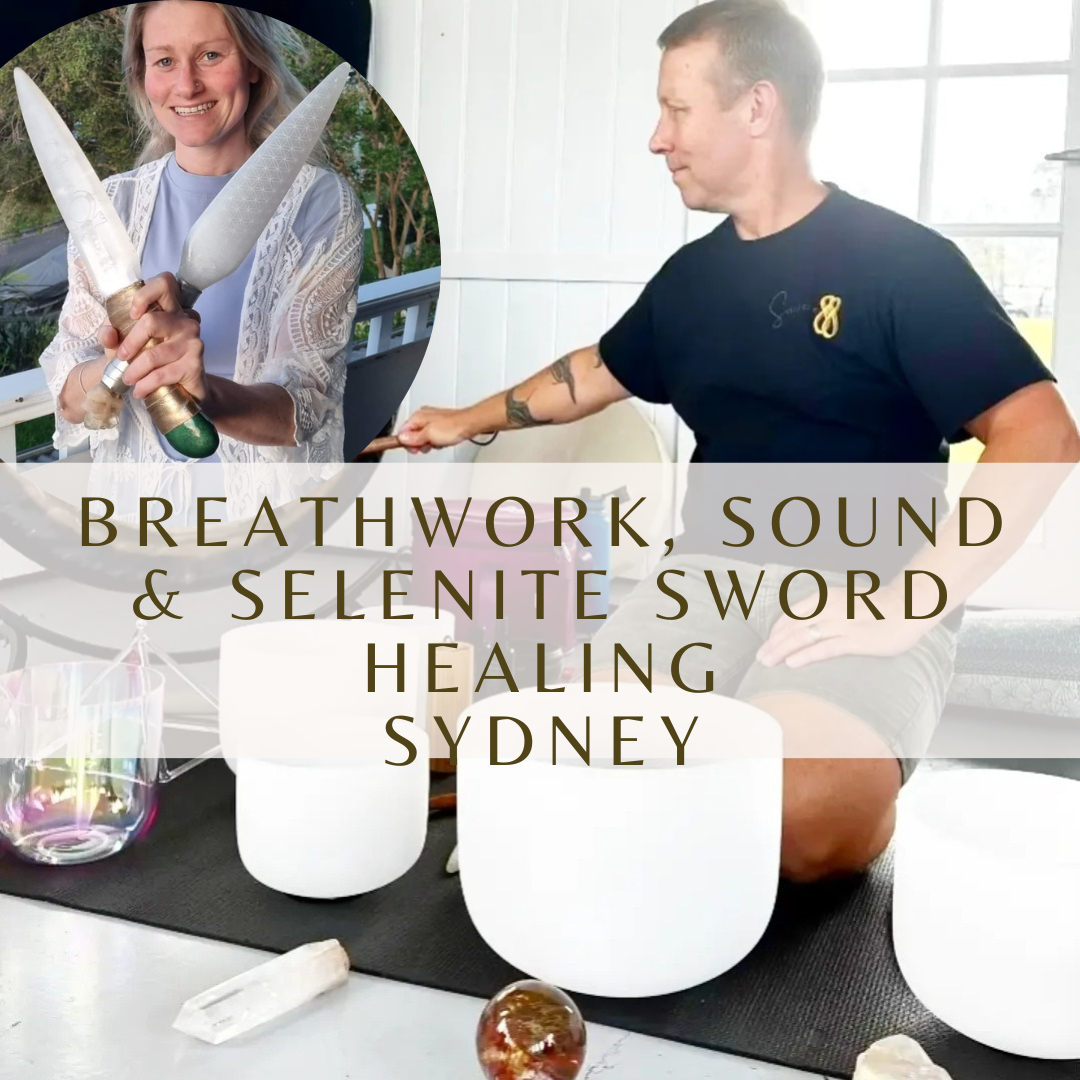 Breathwork & Sound Healing Journey with Selenite Swords, 9th June at Macarthur's House of Healing, Wedderburn