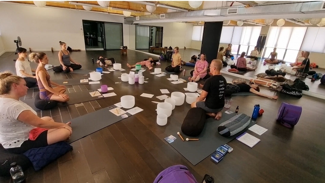 Crystal Singing Bowl training workshop