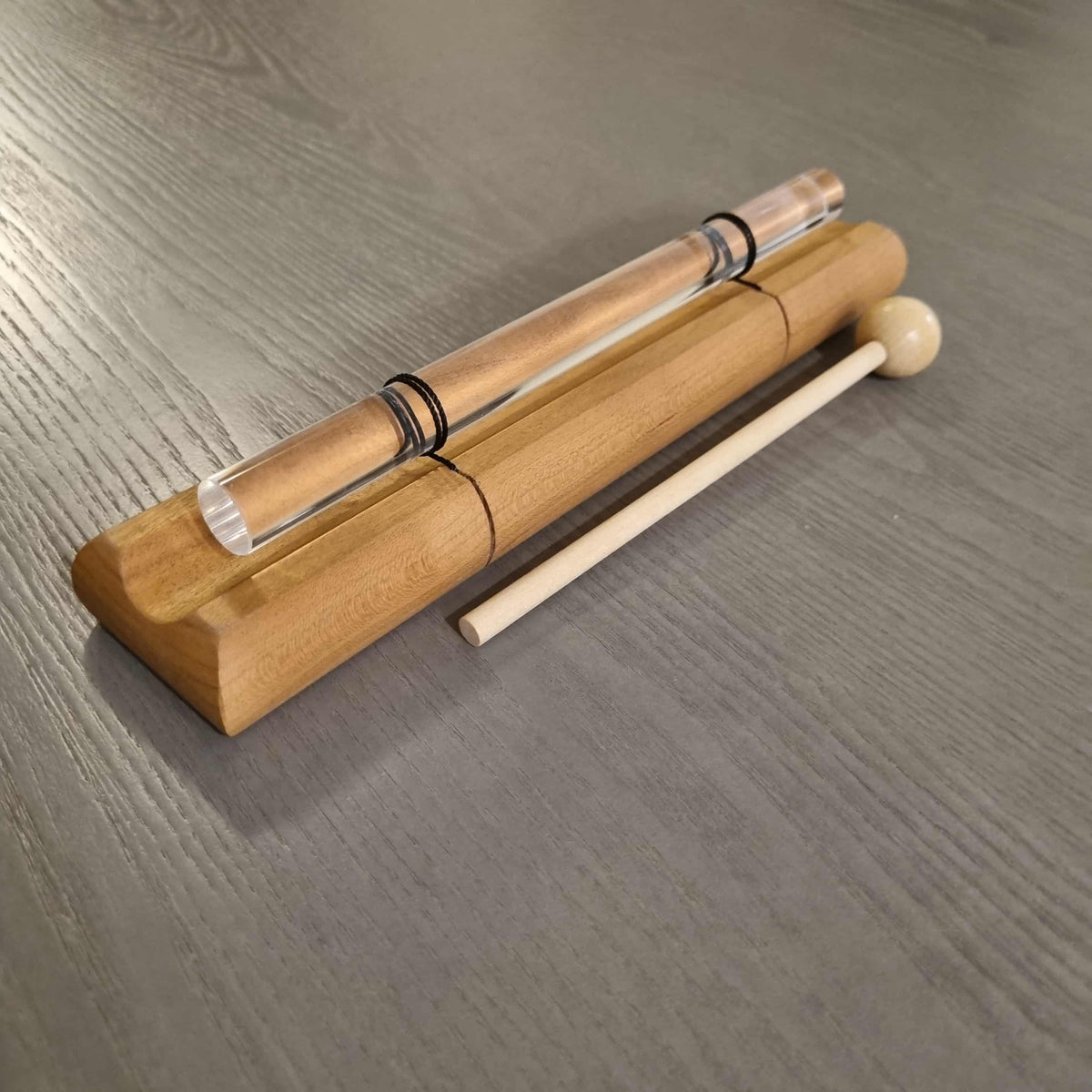 Quartz Crystal Wood Chimes – 7th Octave Chakra Set