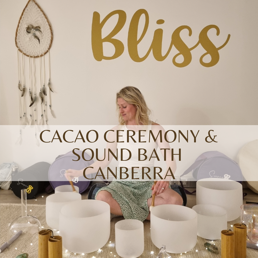 ~ Cacao Ceremony & Sound Bath with Selenite Sword Healing ~ in Canberra, Saturday December 9th