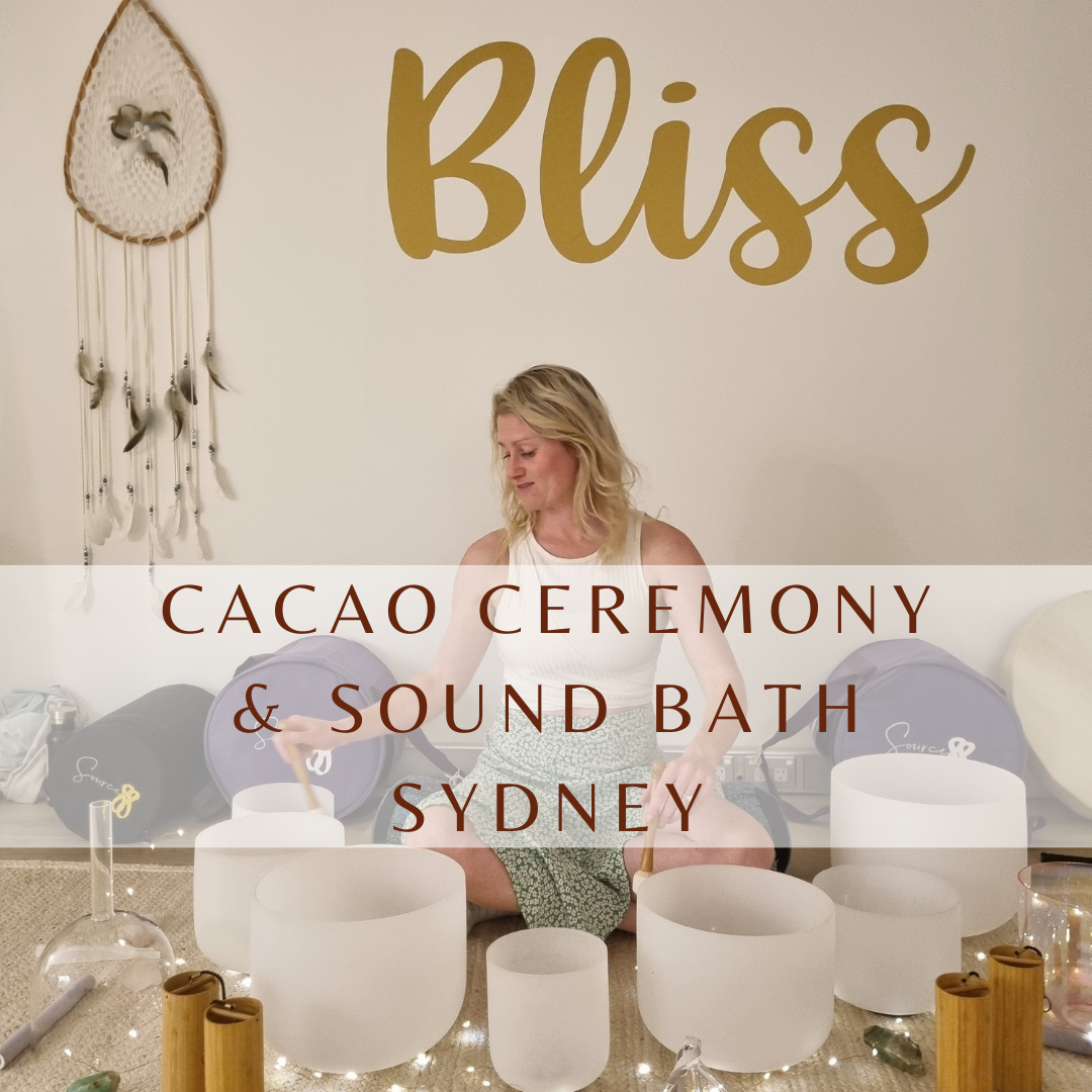 Cacao Ceremony & Sound Bath at Beaches Healing in Mona Vale, 12th April