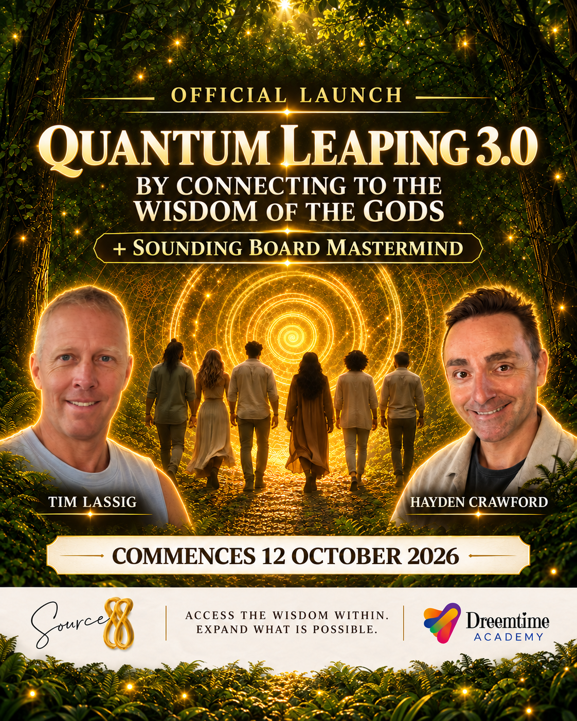 Quantum Leaping 6 week program Plus Optional Sounding Board Mastermind Group - October 12th