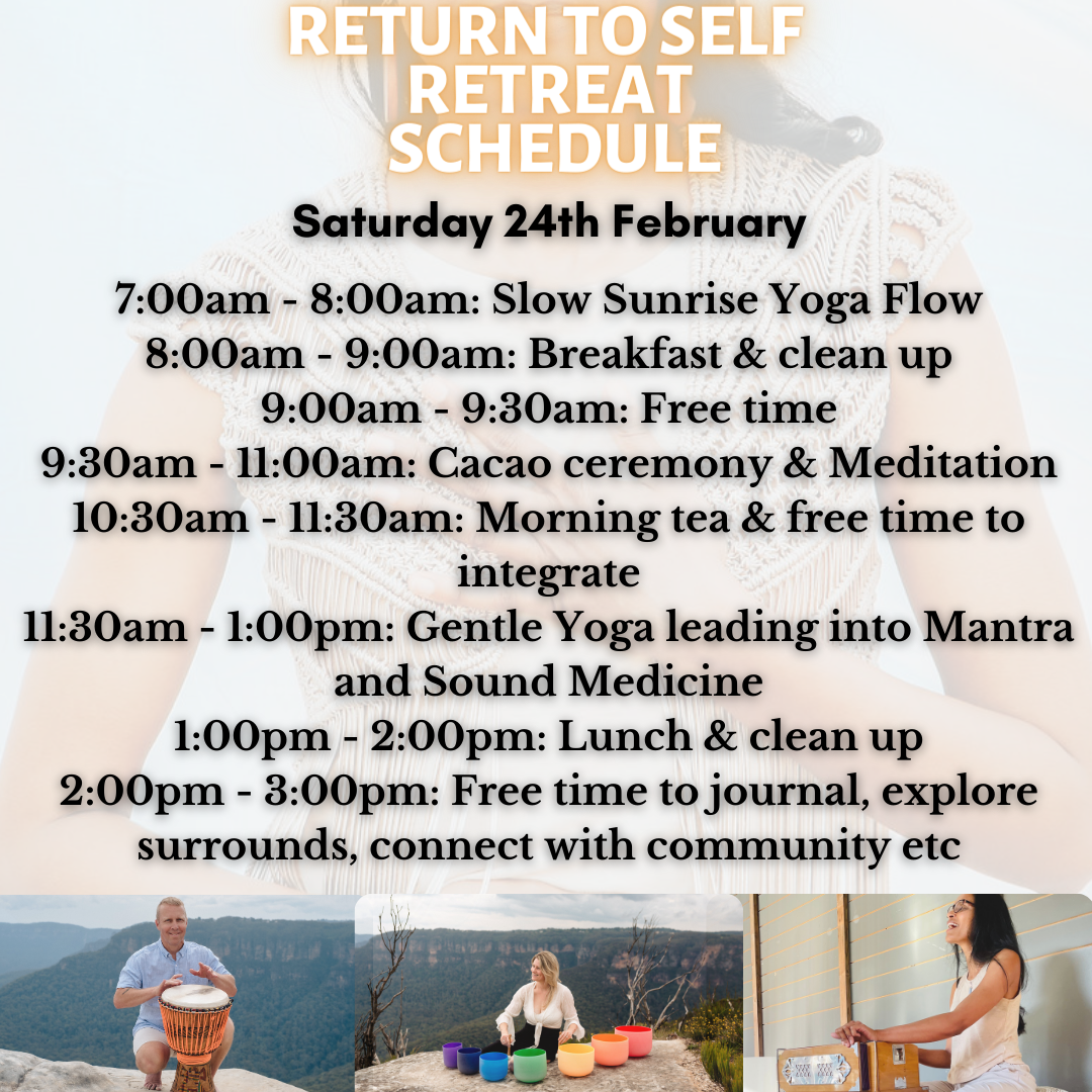 Return to Self ~ Weekend Retreat ~ 23rd Feb - 25th Feb 2024