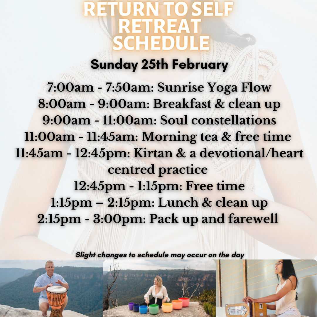Return to Self ~ Weekend Retreat ~ 23rd Feb - 25th Feb 2024