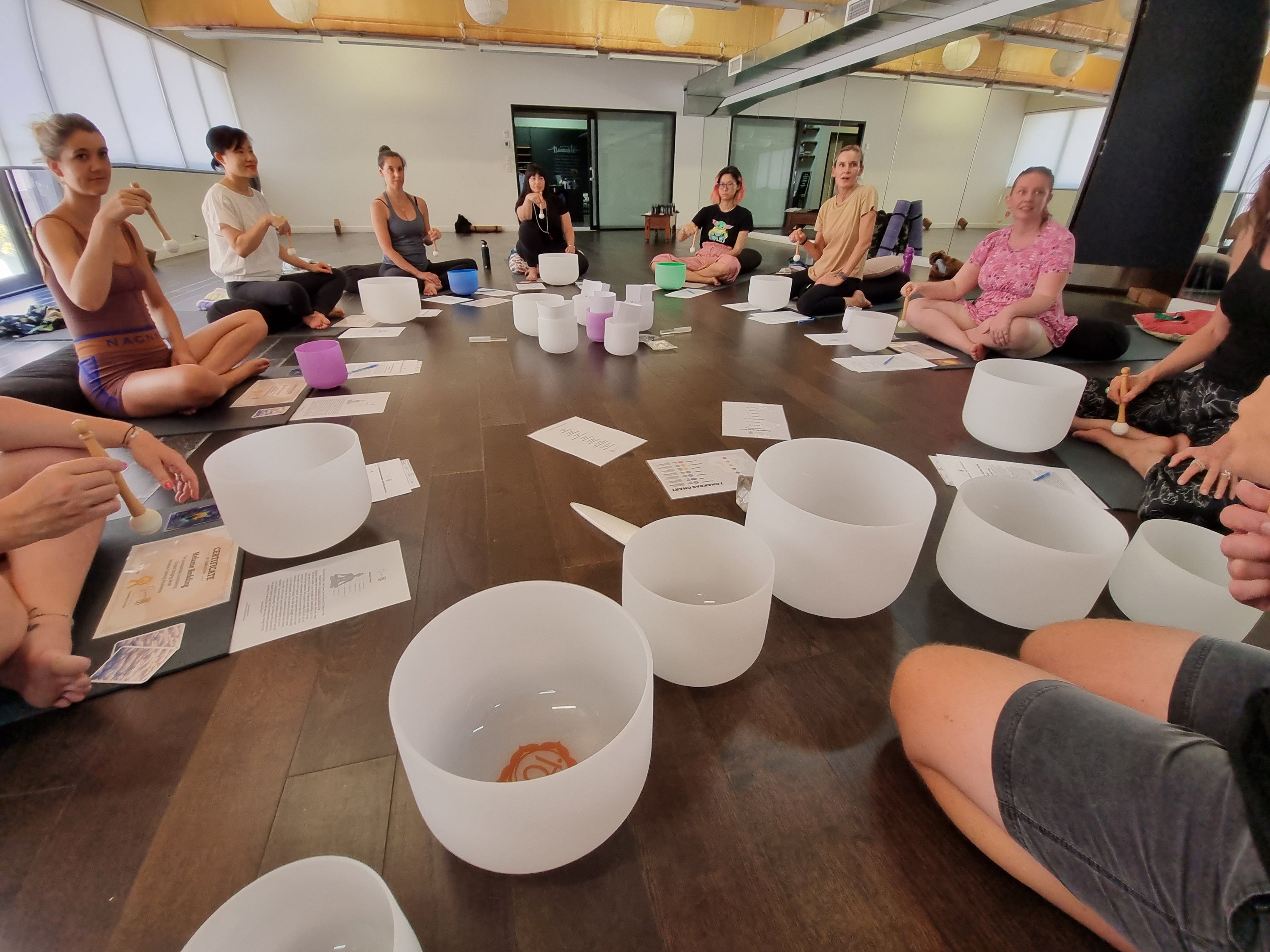 Crystal Singing Bowl Intuitive Training Workshop