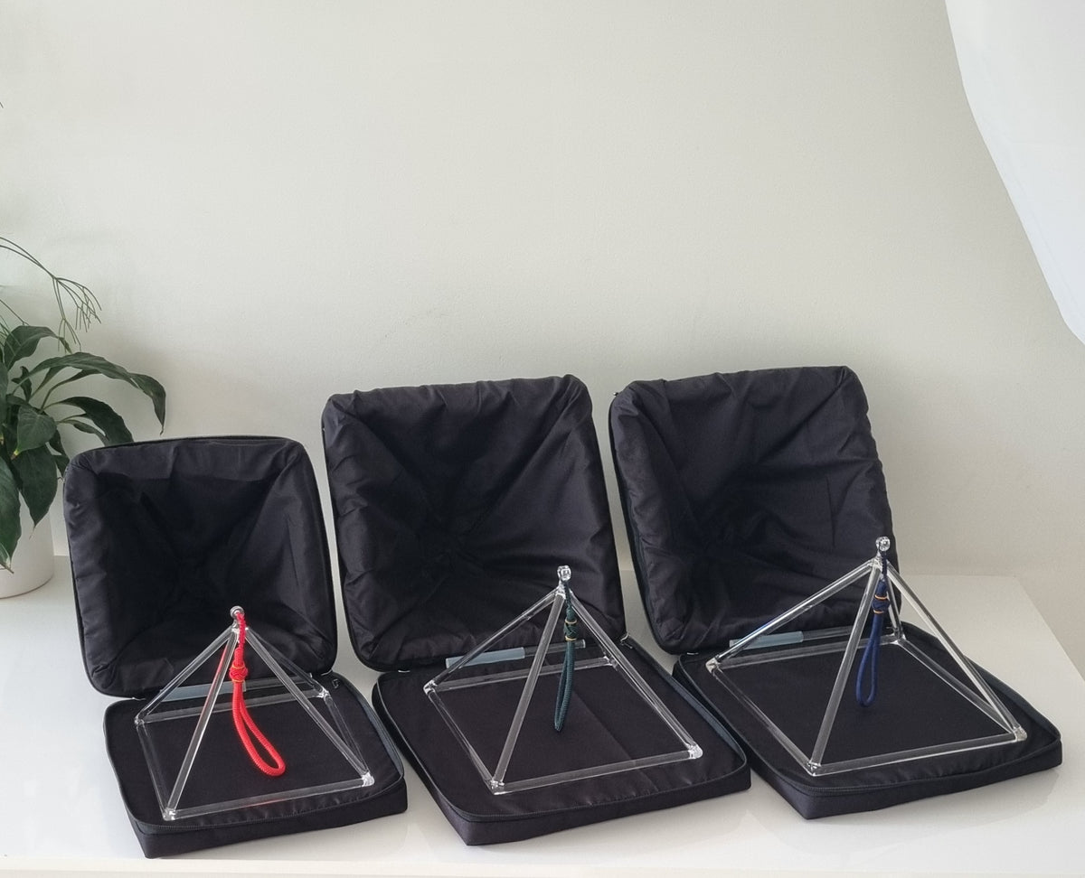 Clear Quartz Crystal Pyramids
